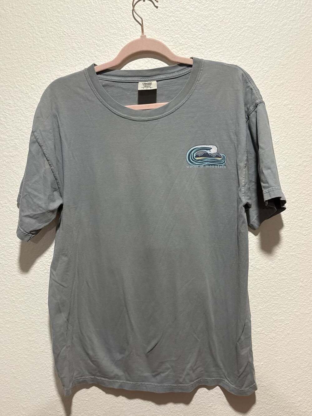 Comfort Colors Water & Mountain Not All Who Wander Are Lost Jeep Graphic T-Shirt